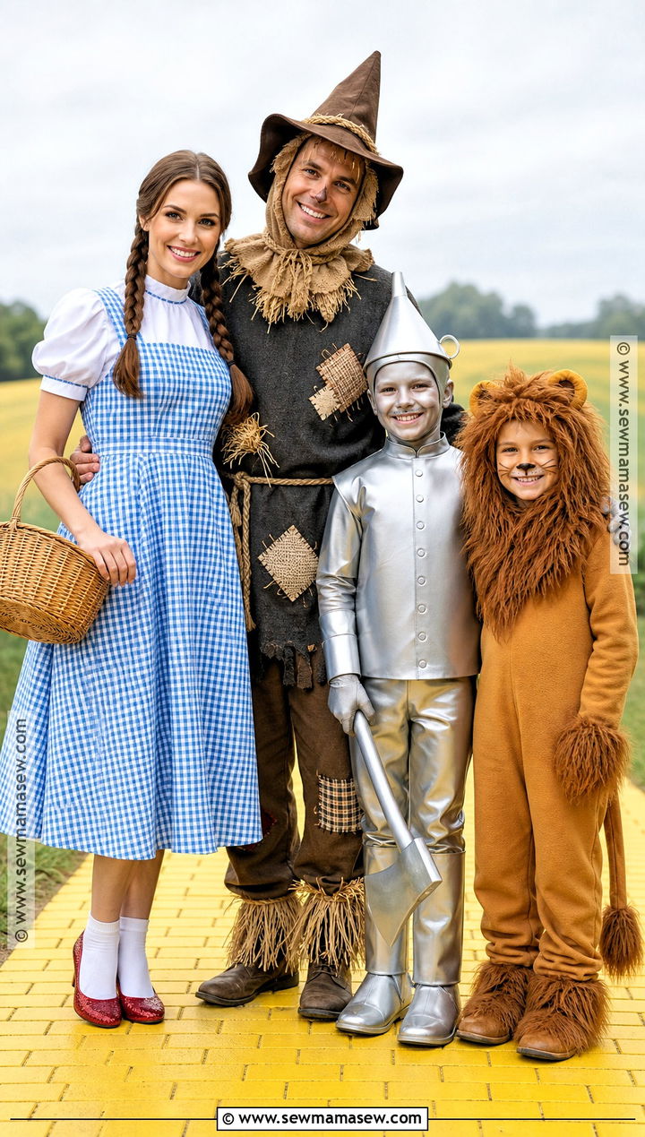 Wizard Of Oz Family Costume - 35 family costumes for four