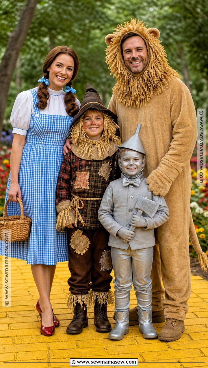 Wizard Of Oz Family Costume - 35 family halloween costume ideas