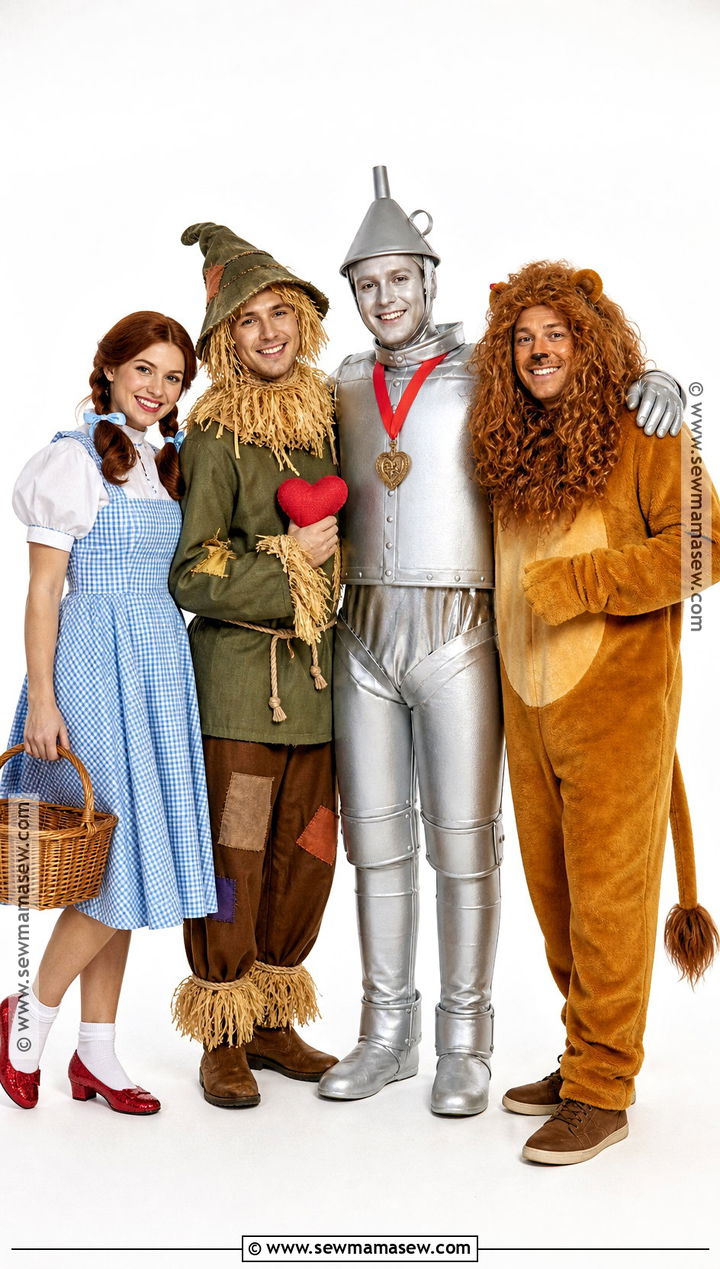Wizard Of Oz Friend Group Costume - 35 halloween costumes for friends