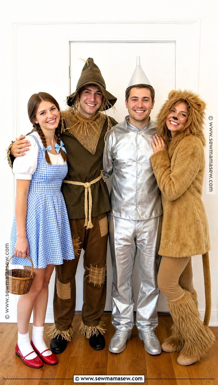 Wizard Of Oz Group Costume - 35 Group Halloween Costumes For 4