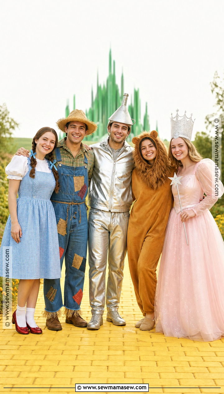 Wizard Of Oz Group Costume - 40 cute group halloween costumes