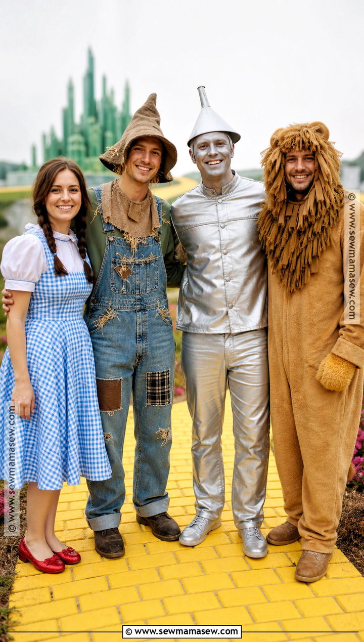 Wizard Of Oz Group Costume - 35 4 group halloween costumes