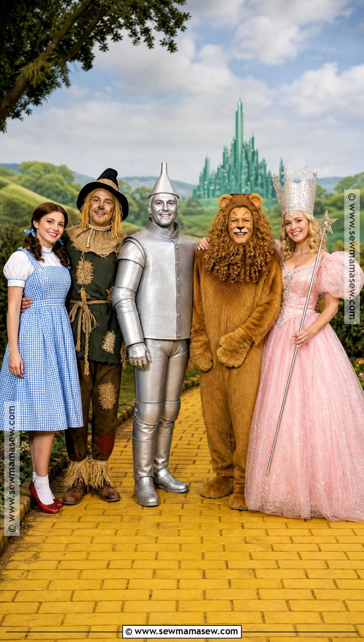Wizard Of Oz Group Costume - 35 5 people halloween costumes