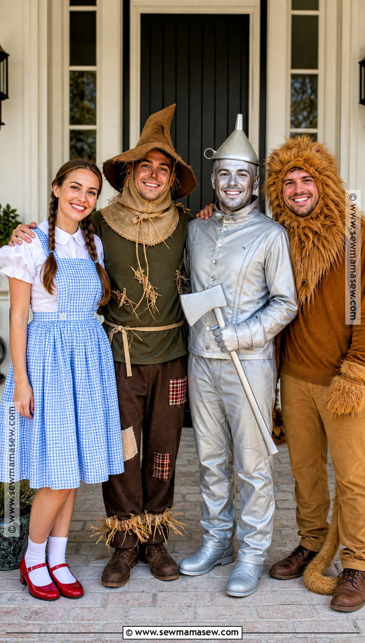 Wizard Of Oz Group Costume - 35 costumes for 4