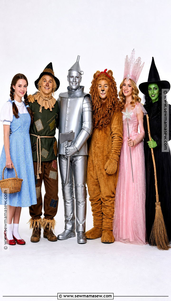 Wizard Of Oz Group Of Six Halloween Costume - 30 group of six halloween costume ideas