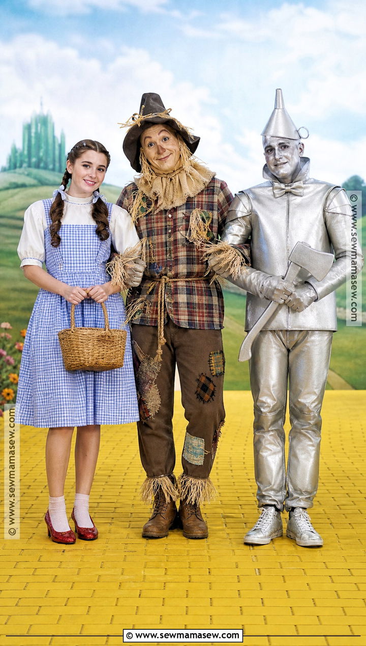 Wizard Of Oz Trio Costume - 30 3 person halloween costume ideas
