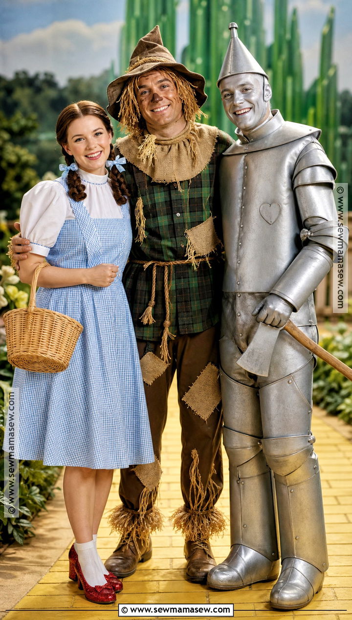 Wizard Of Oz Trio Costume - 35 Trio Outfits Halloween