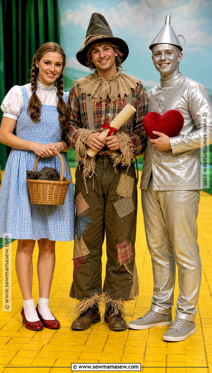 Wizard Of Oz Trio Costume - 45 3 person halloween costume ideas