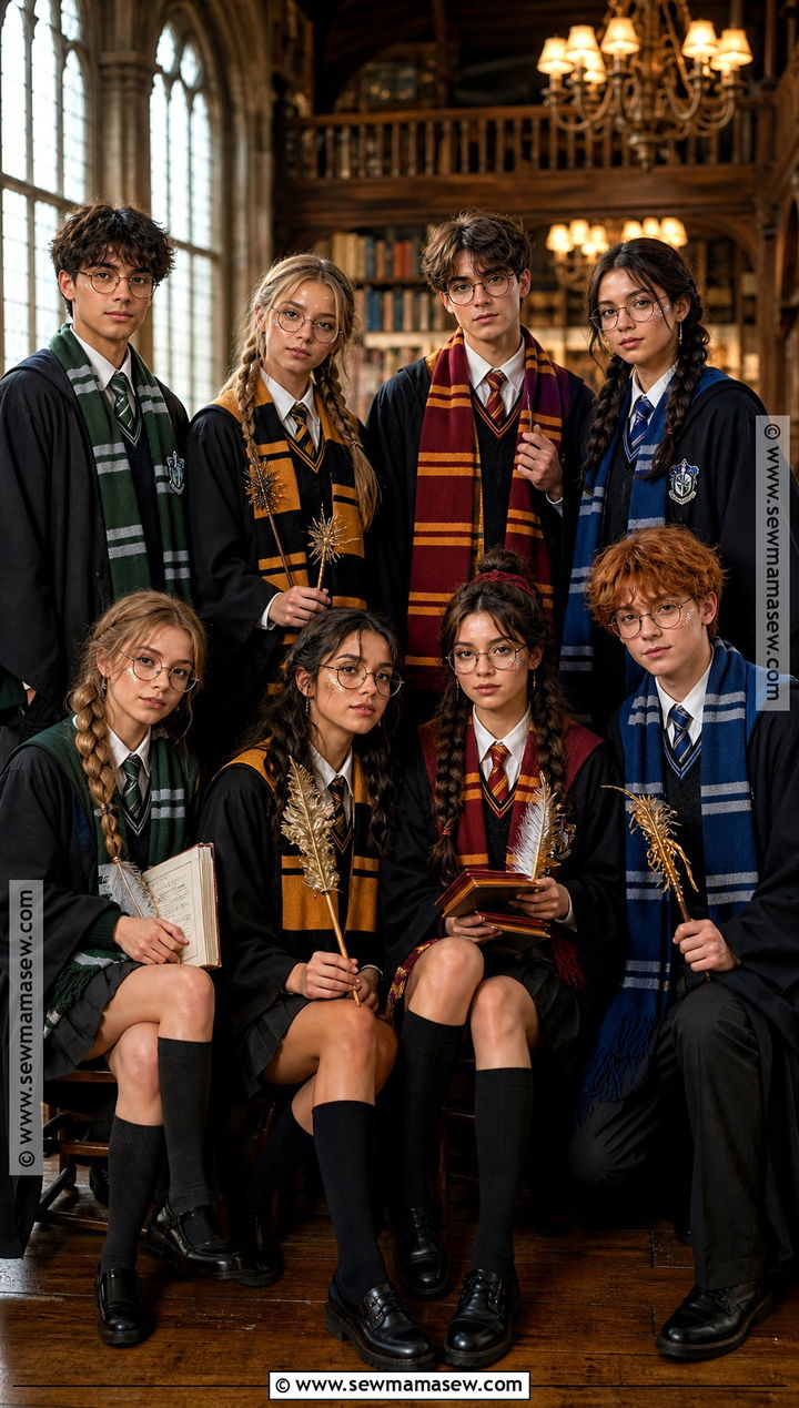 Wizard School Team Costume - 35 team costume ideas
