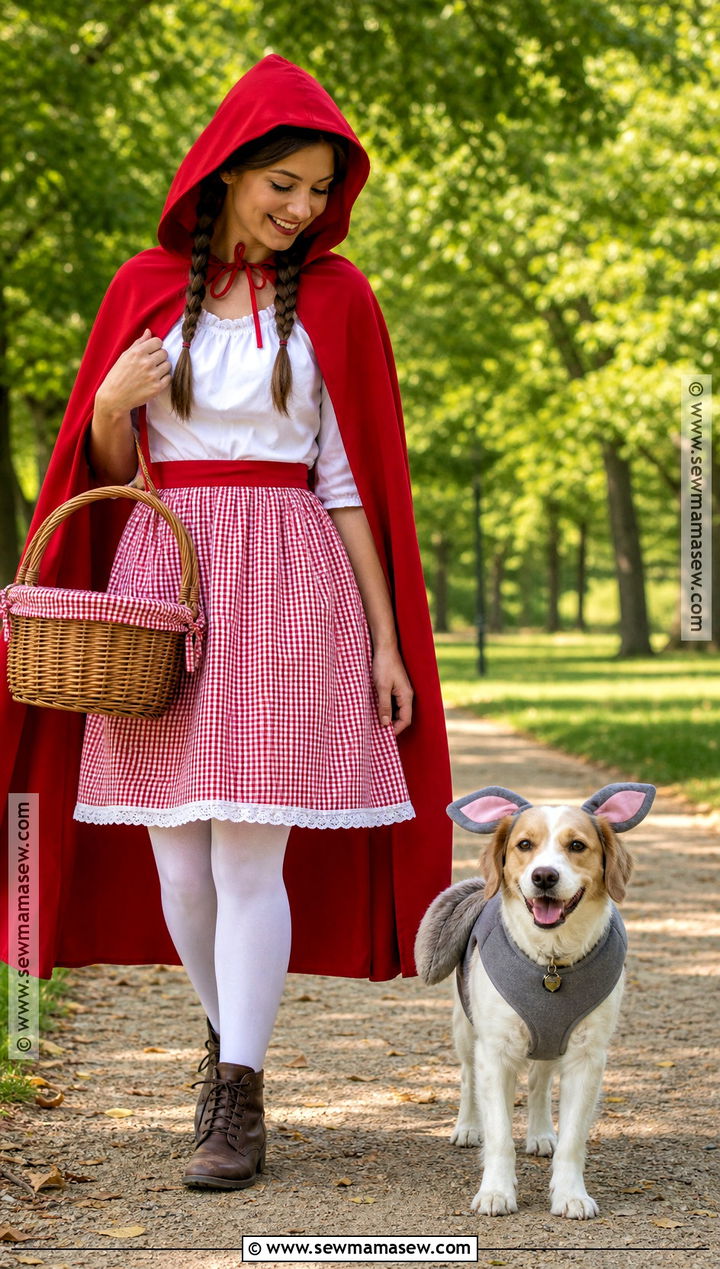 Wolf And Little Red Riding Hood Costume With Dog - 30 Wolf And Little Red Riding Hood Costume Ideas