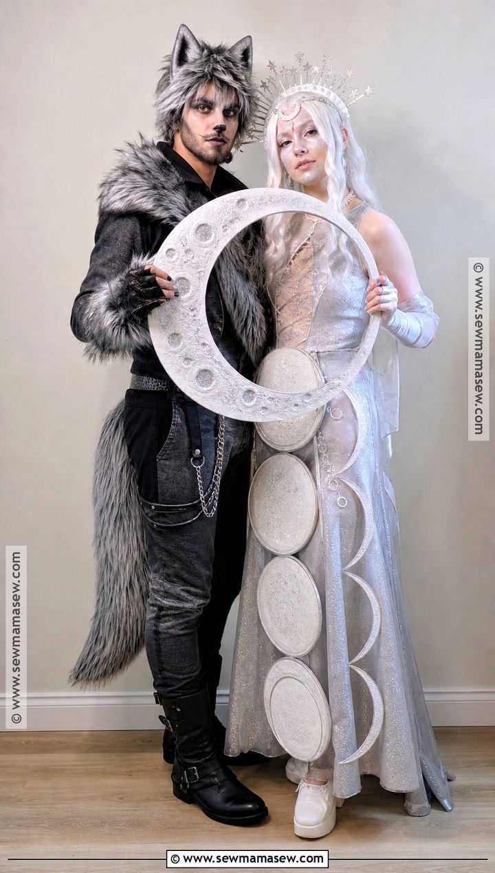 Wolf And Moon Couple Costume - 40 wolf costume ideas