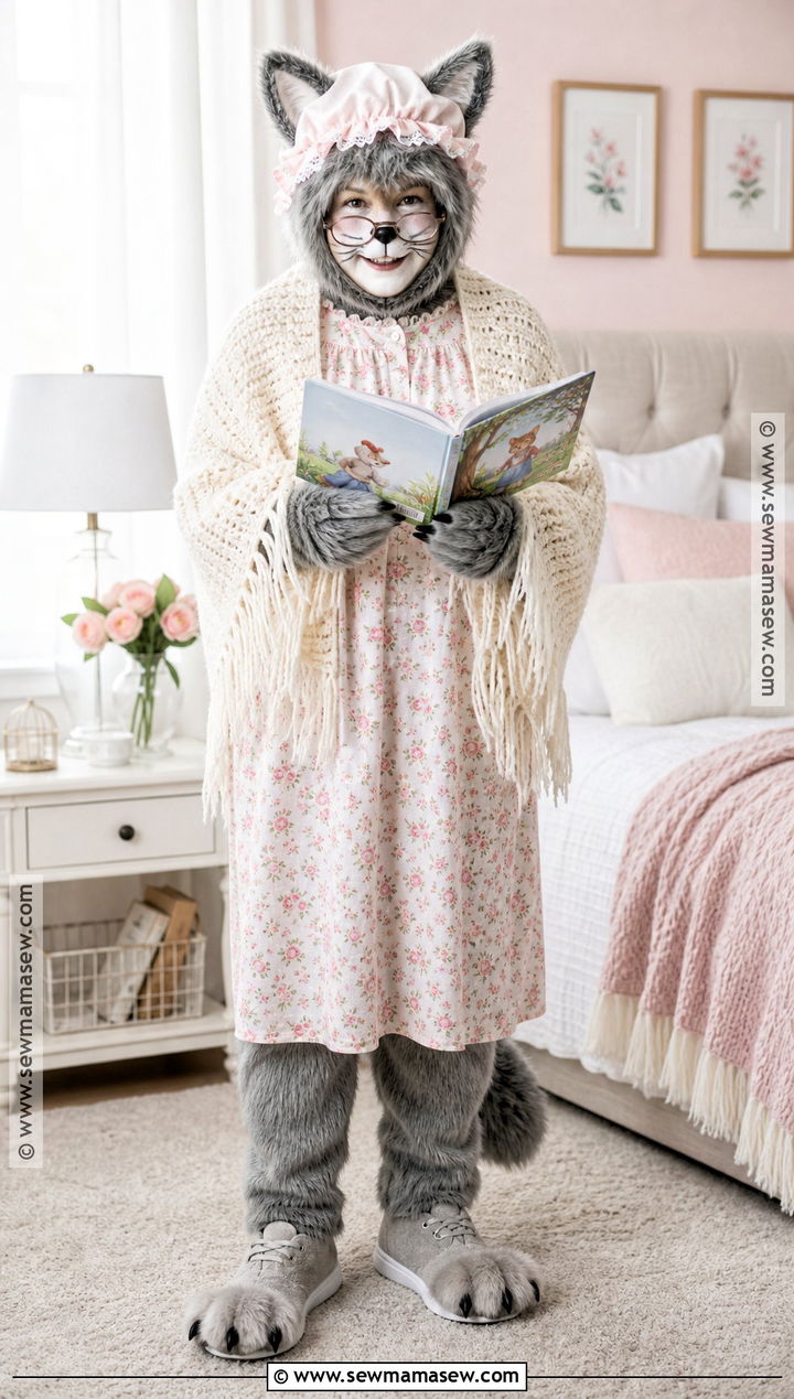 Wolf Disguised As Grandma Costume - 40 grandma costume ideas