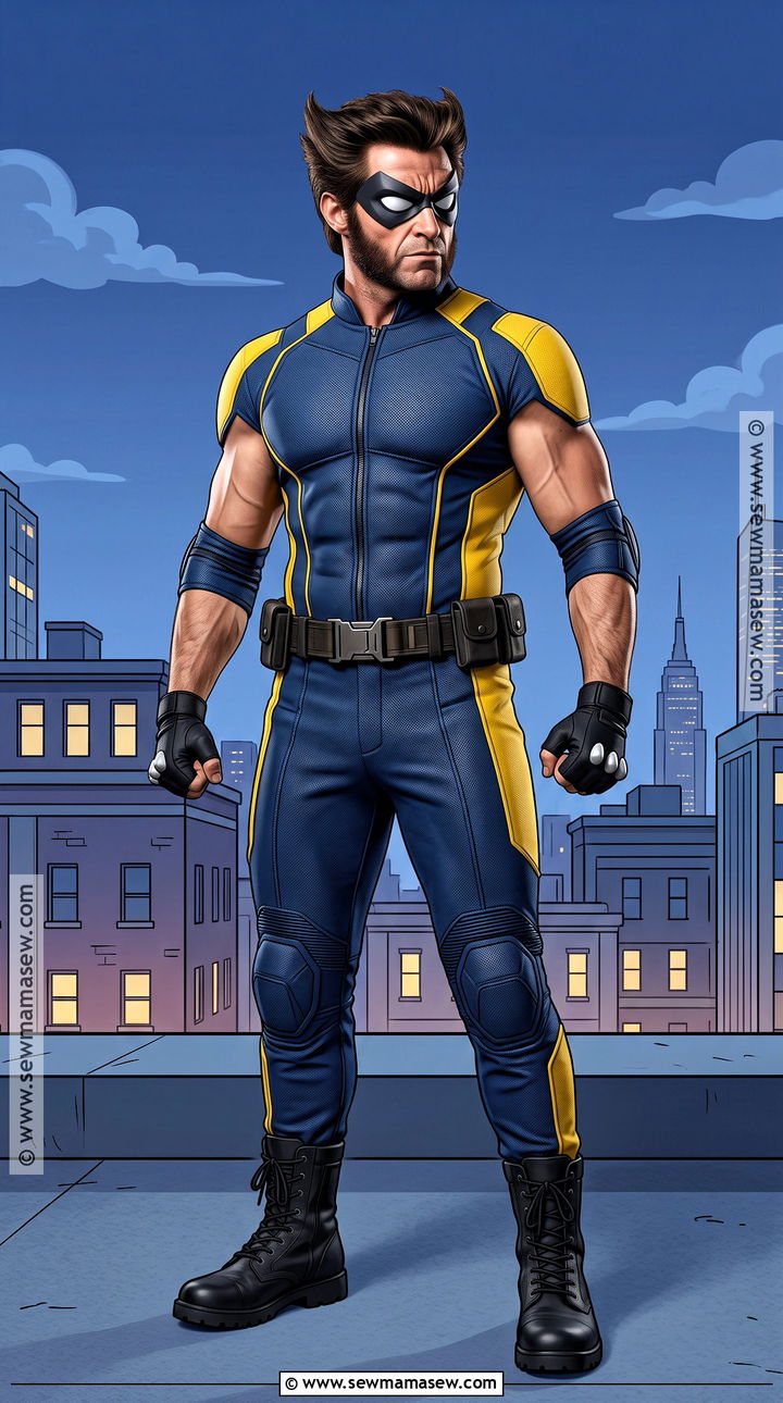 Wolverine Yellow Superhero Costume - 35 costumes for men