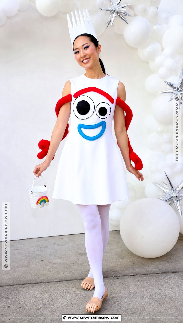 Womens Forky Dress Costume - 30 forky toy story costume ideas