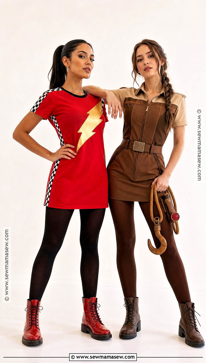 Womens Lightning McQueen And Mater Dress Costume - 35 lightning mcqueen and mater costume ideas