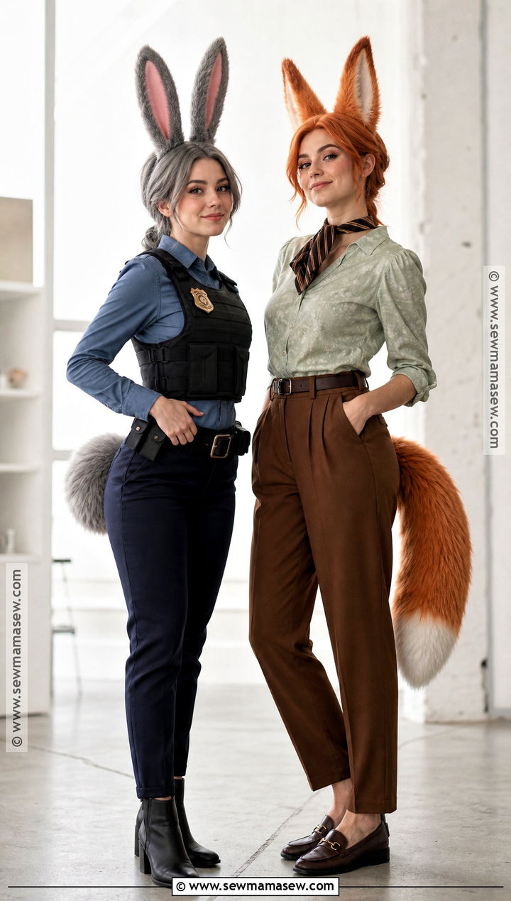 Womens Nick Wilde And Judy Hopps Costume - 30 nick wilde and judy hopps costume ideas