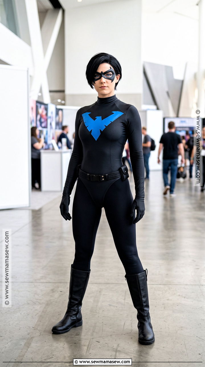 Womens Nightwing Bodysuit Costume - 35 night wing costume ideas