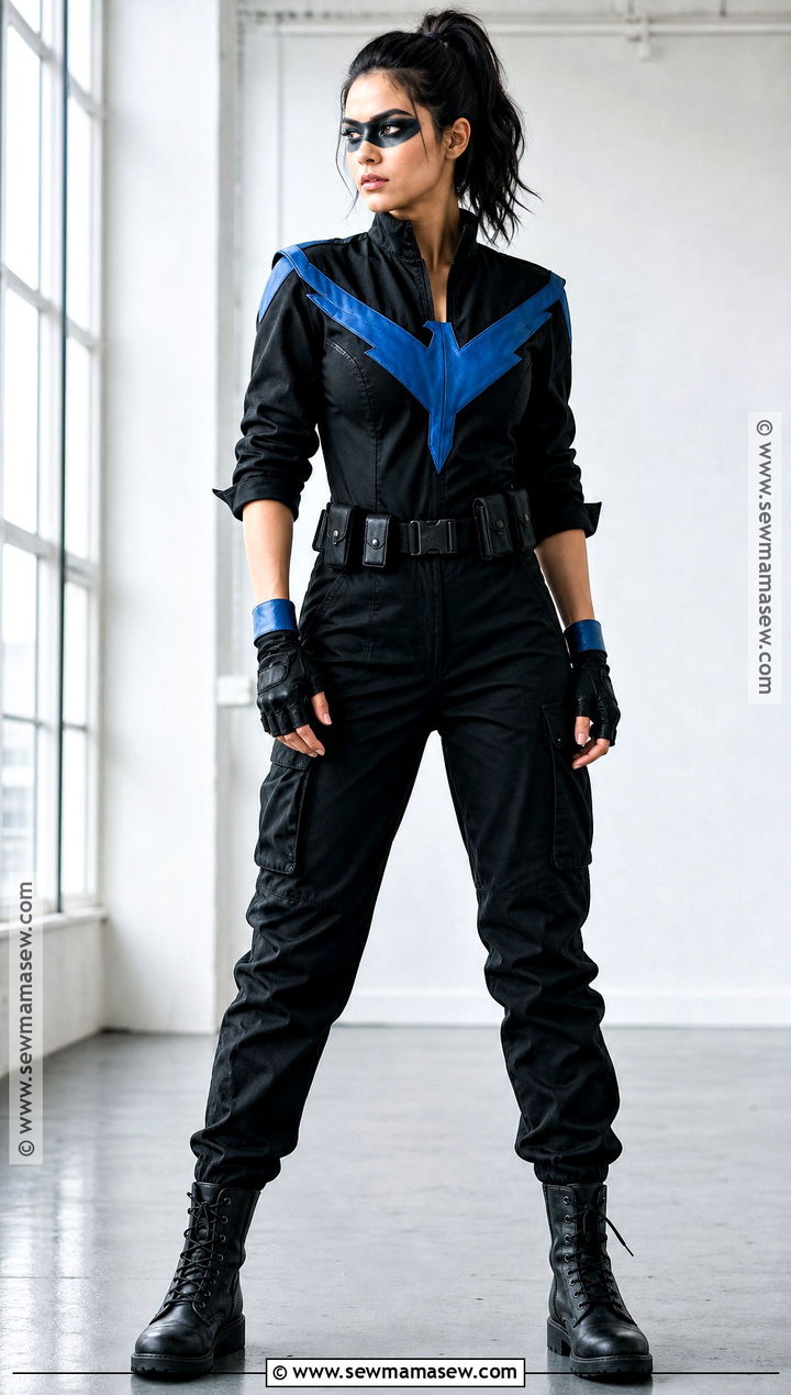 Womens Nightwing Jumpsuit Costume - 35 night wing costume ideas