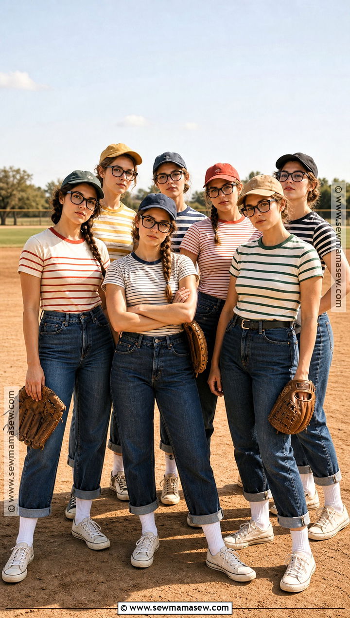 Womens Sandlot Baseball Group Costume - 35 sandlot halloween costumes