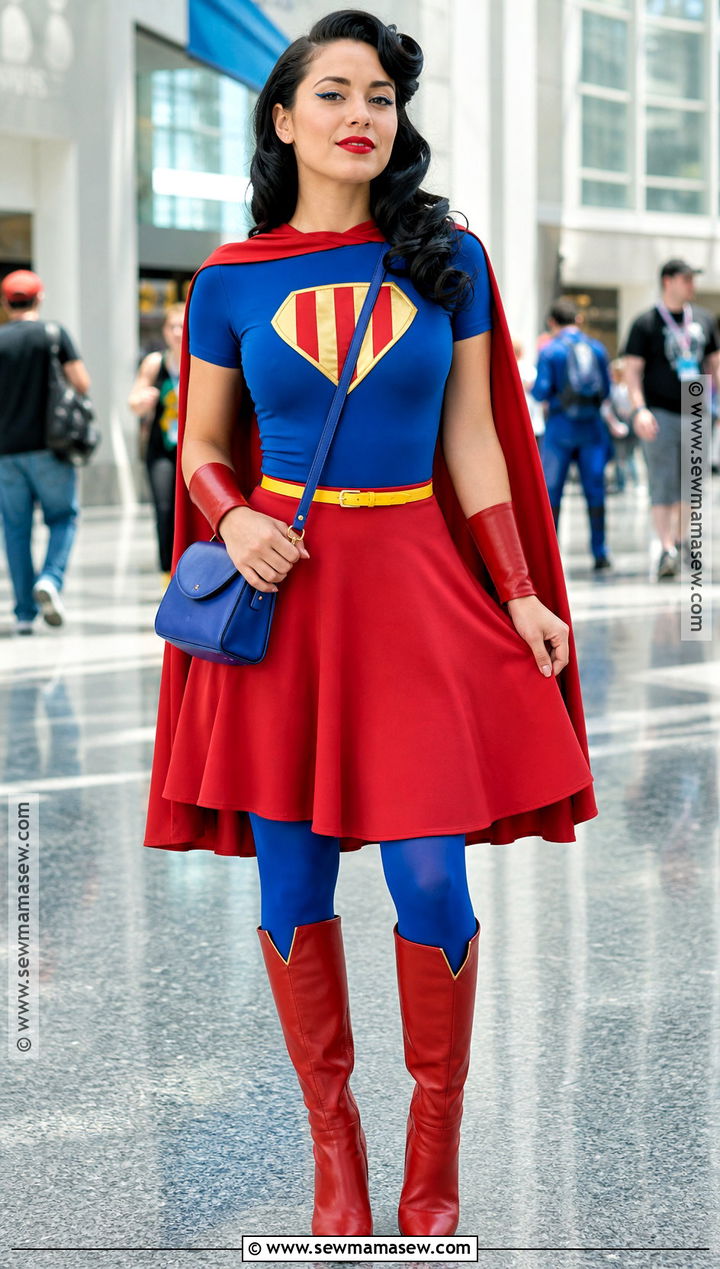 Womens Superman Cosplay With Skirt - 30 superman cosplay ideas