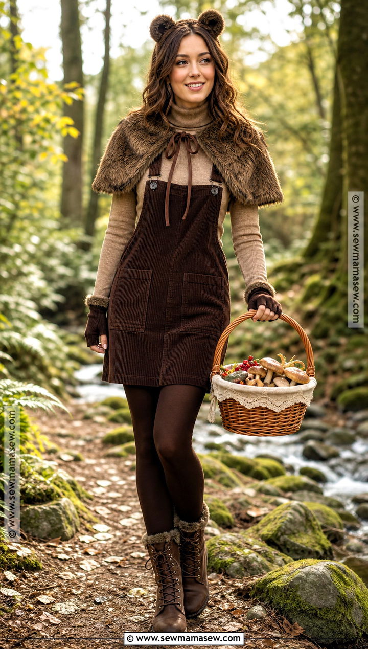 Womens Woodland Brown Bear Costume - 30 Brown Bear Costume Ideas