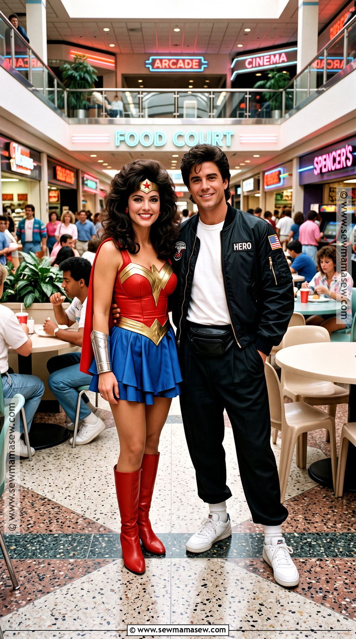 Wonder Woman 1984 And Steve Couple Costume - 30 wonder woman couple costume ideas