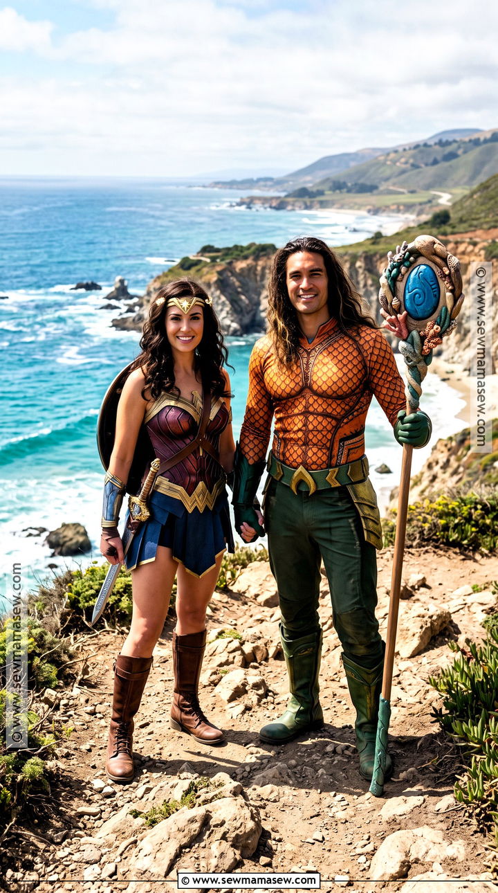 Wonder Woman And Aquaman Couple Costume - 30 wonder woman couple costume ideas