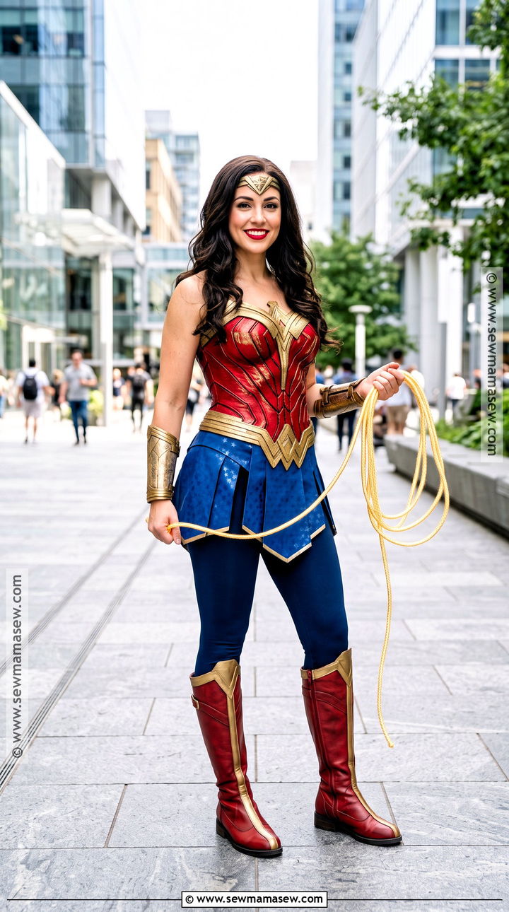 Wonder Woman Armor Costume - 35 Movie Characters To Dress Up As Ideas