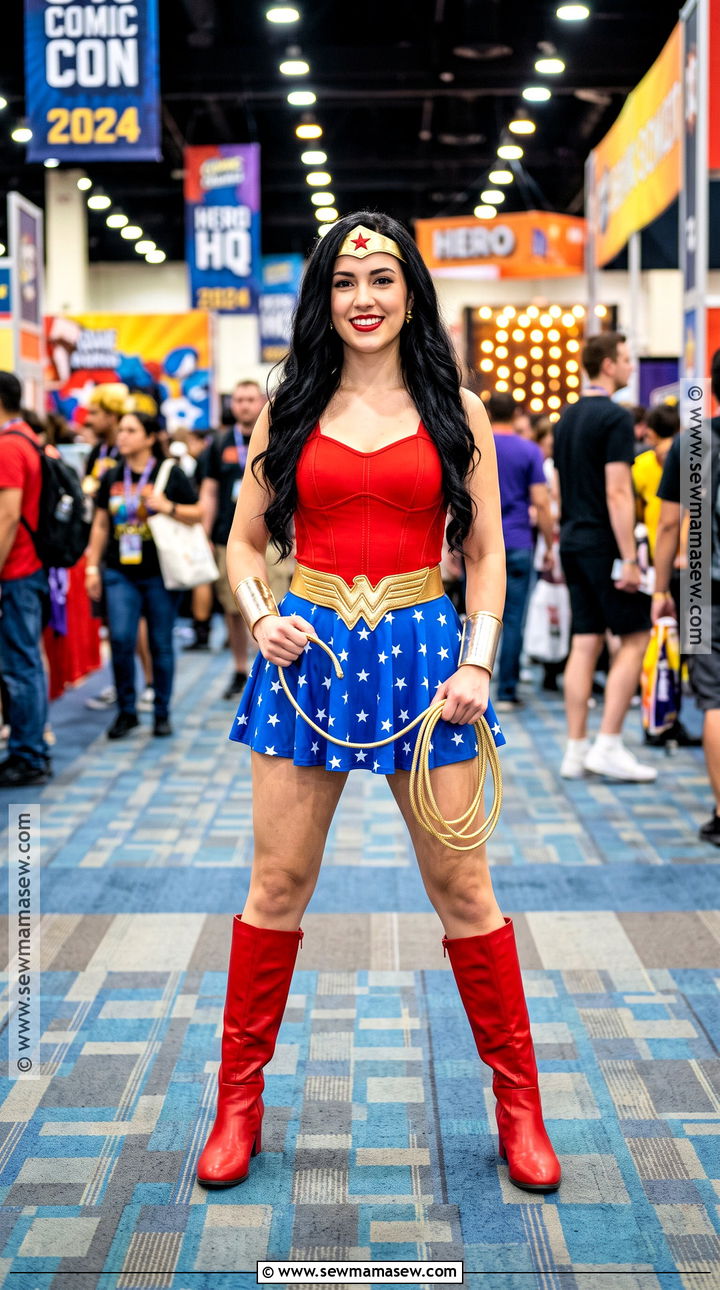 Wonder Woman Classic Armor Cosplay - 30 characters to cosplay with black hair ideas