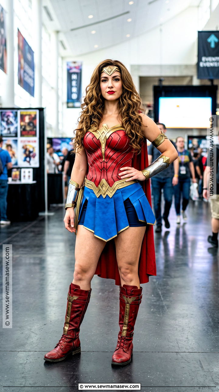 Wonder Woman Cosplay - 30 brown hair cosplay ideas