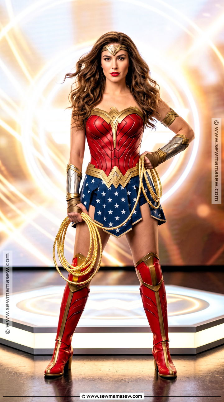 Wonder Woman Costume - 35 brown hair halloween costumes
