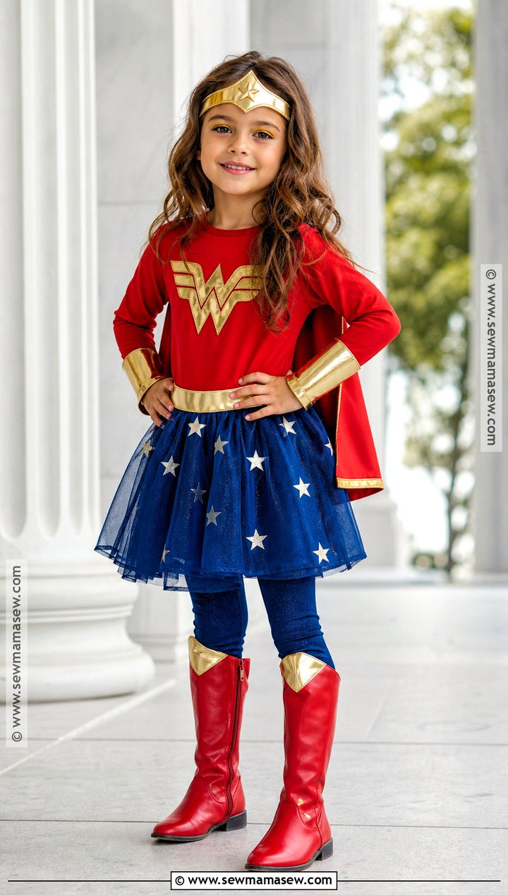 Wonder Woman Costume For Girls - 30 girl halloween costumes for kids