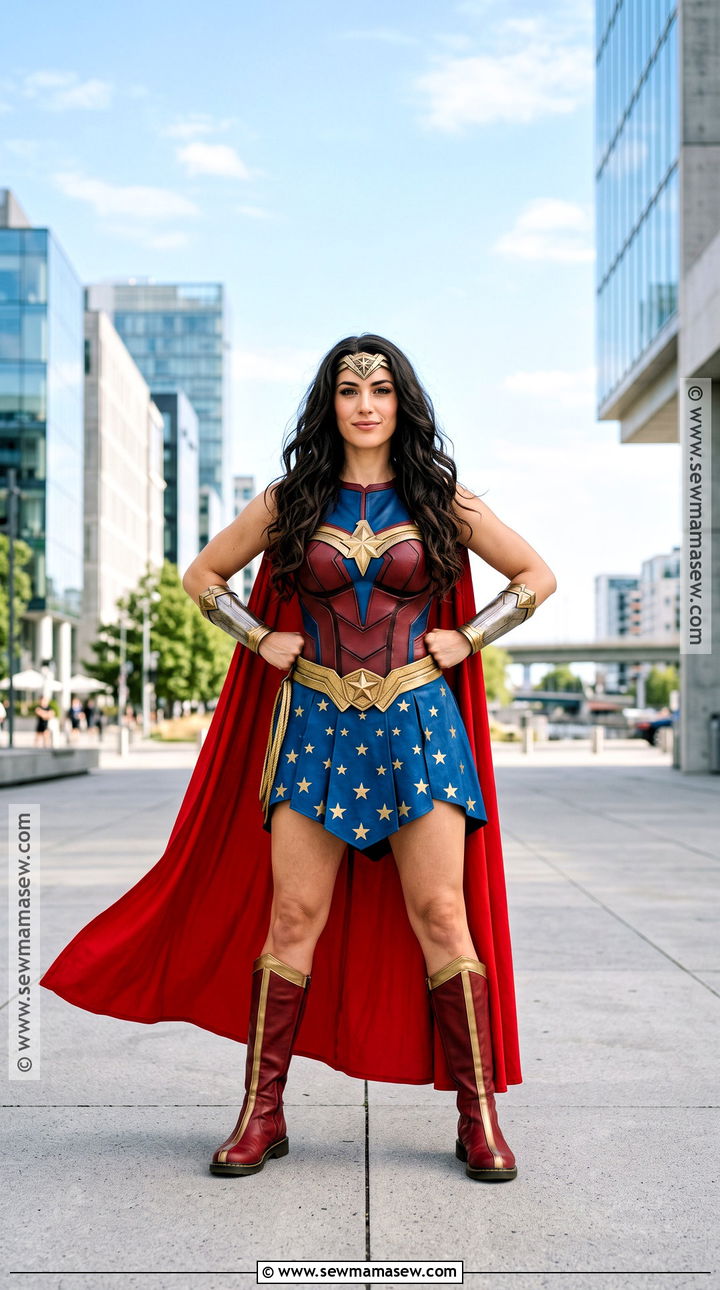 Wonder Woman Superhero Costume - 30 good halloween costumes for women