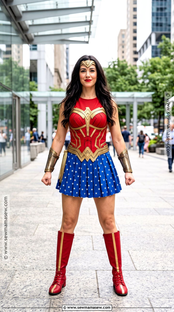 Wonder Woman Superhero Film Costume - 30 Film Costume Ideas for Women