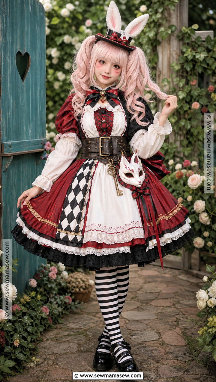 Wonderland Sparkle Cosplay Dress - 30 Sparkle Cosplay Ideas