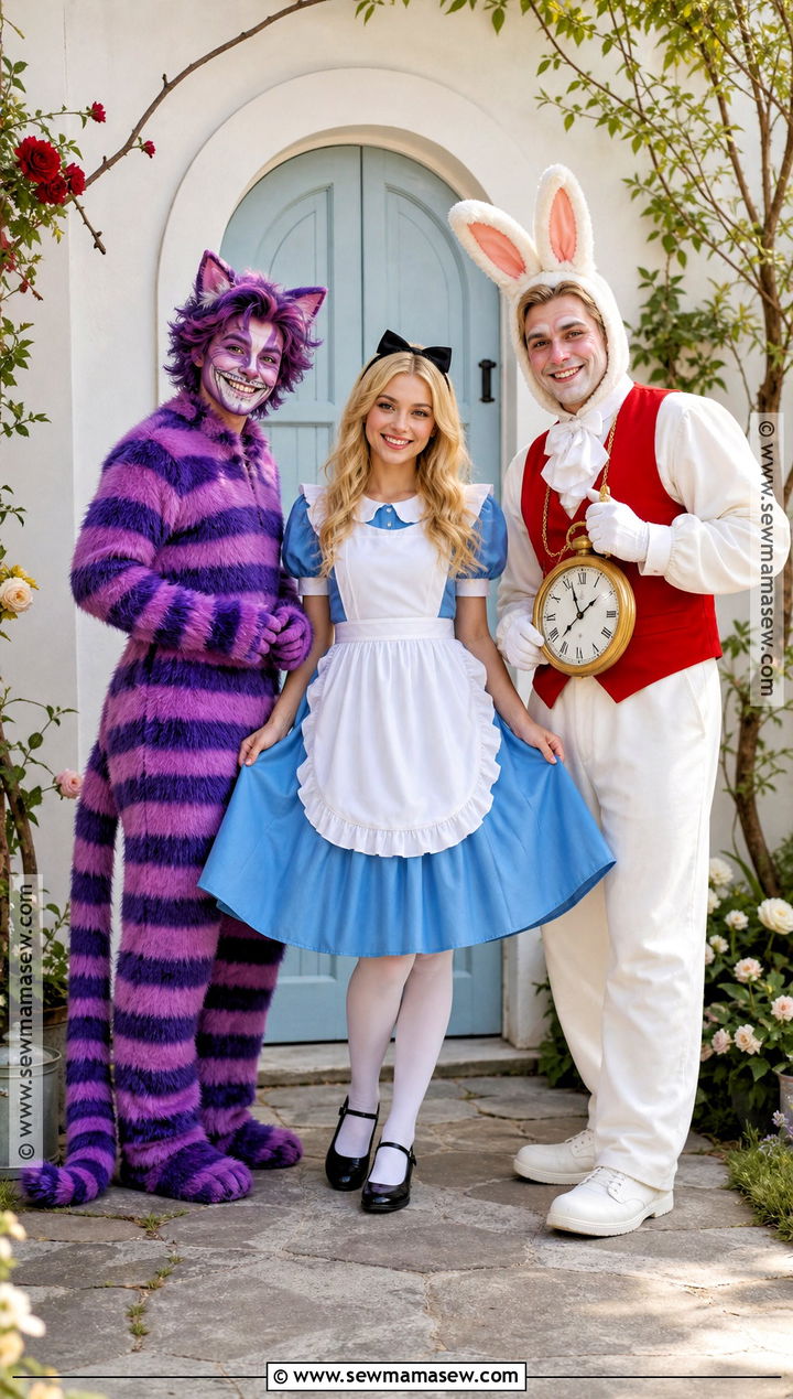 Wonderland Trio Cheshire Cat Costume - 50 cheshire cat costume ideas