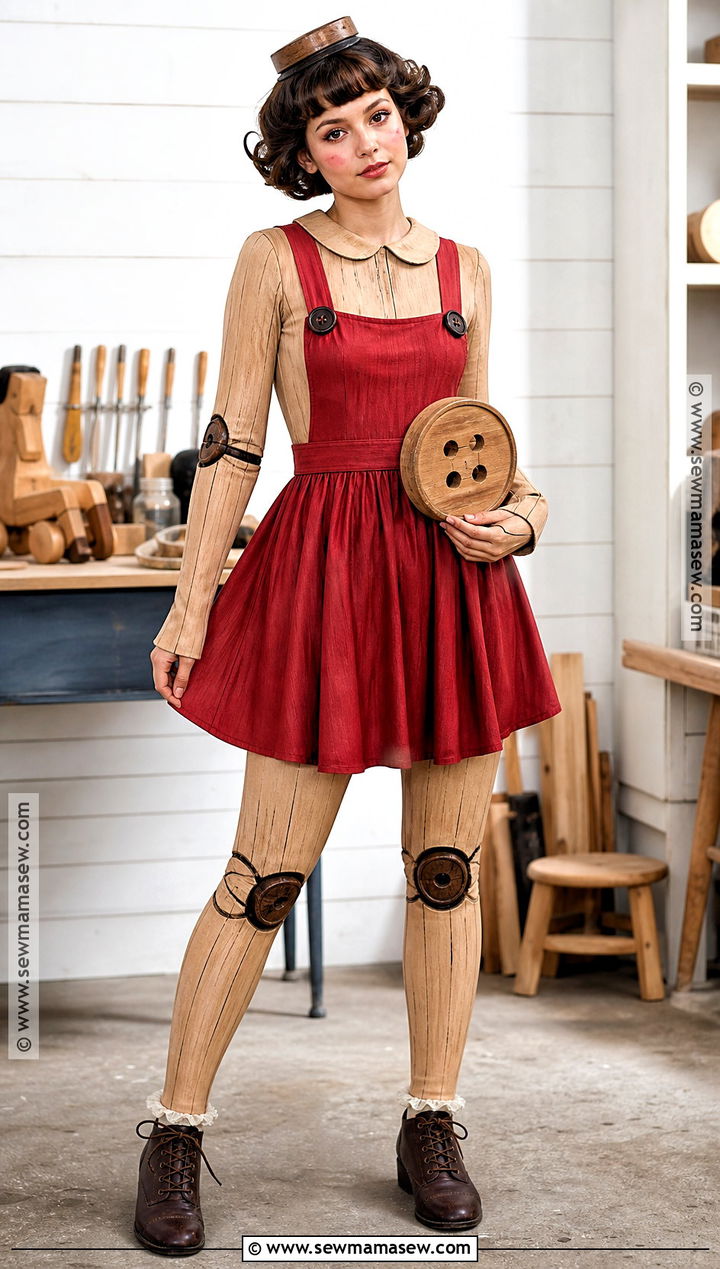 Wooden Jointed Doll Cosplay - 35 doll cosplay ideas
