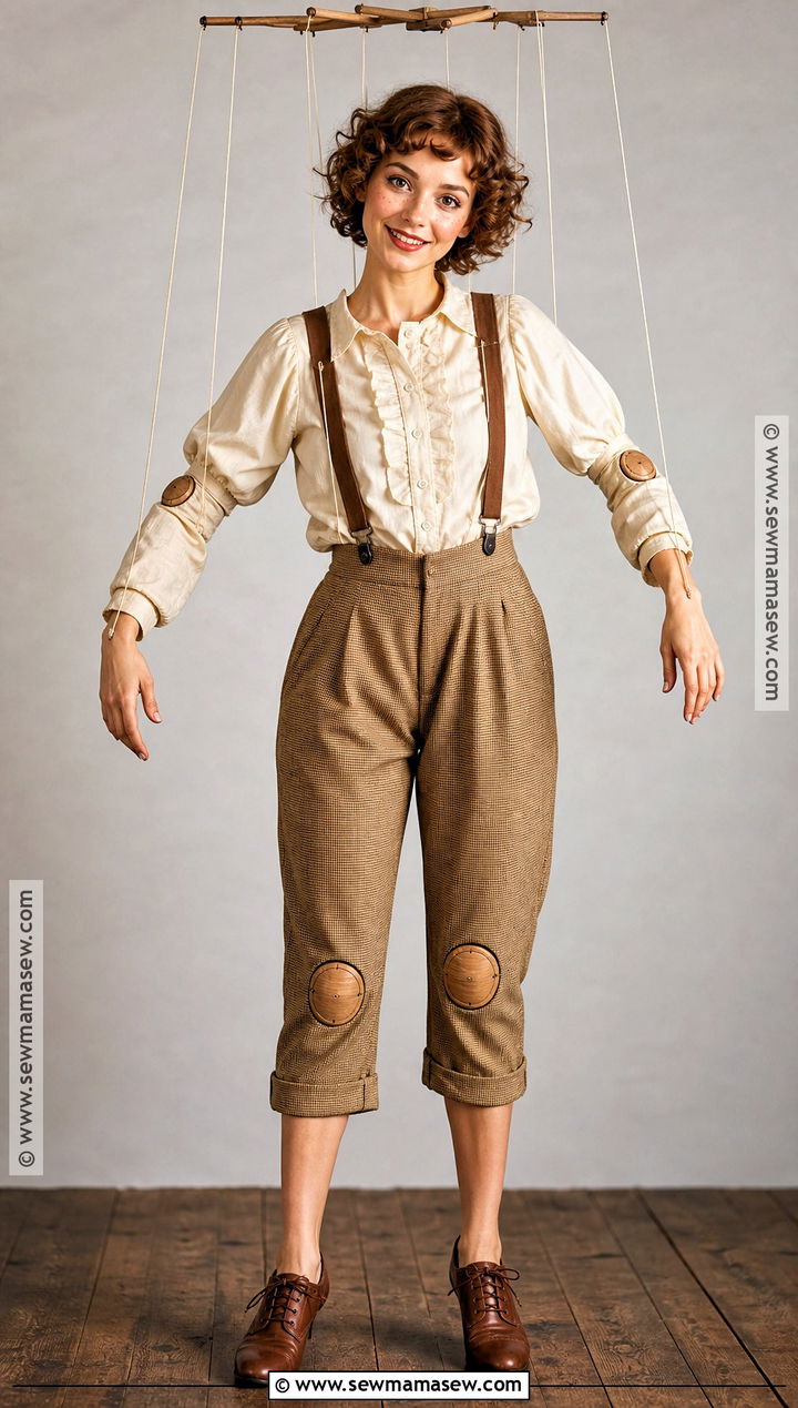 Wooden Puppet Doll Costume - 40 doll costume ideas