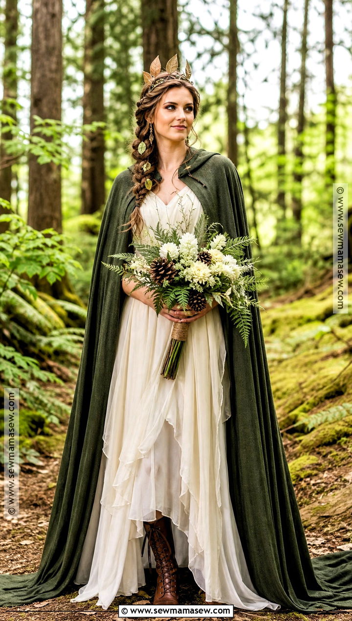 Woodland Bride Costume - 30 halloween bride costumes