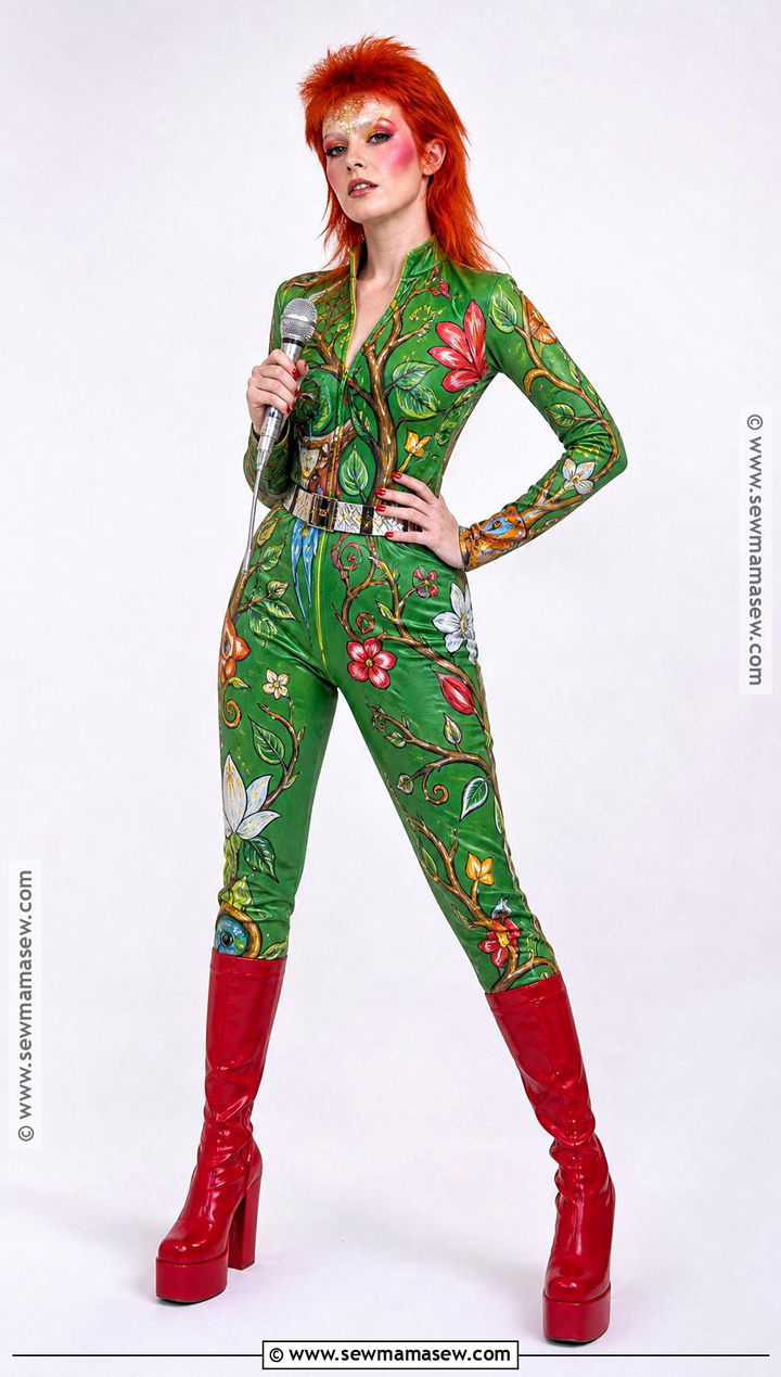 Woodland Creatures Ziggy Stardust Costume - 30 david bowie costume ideas for women