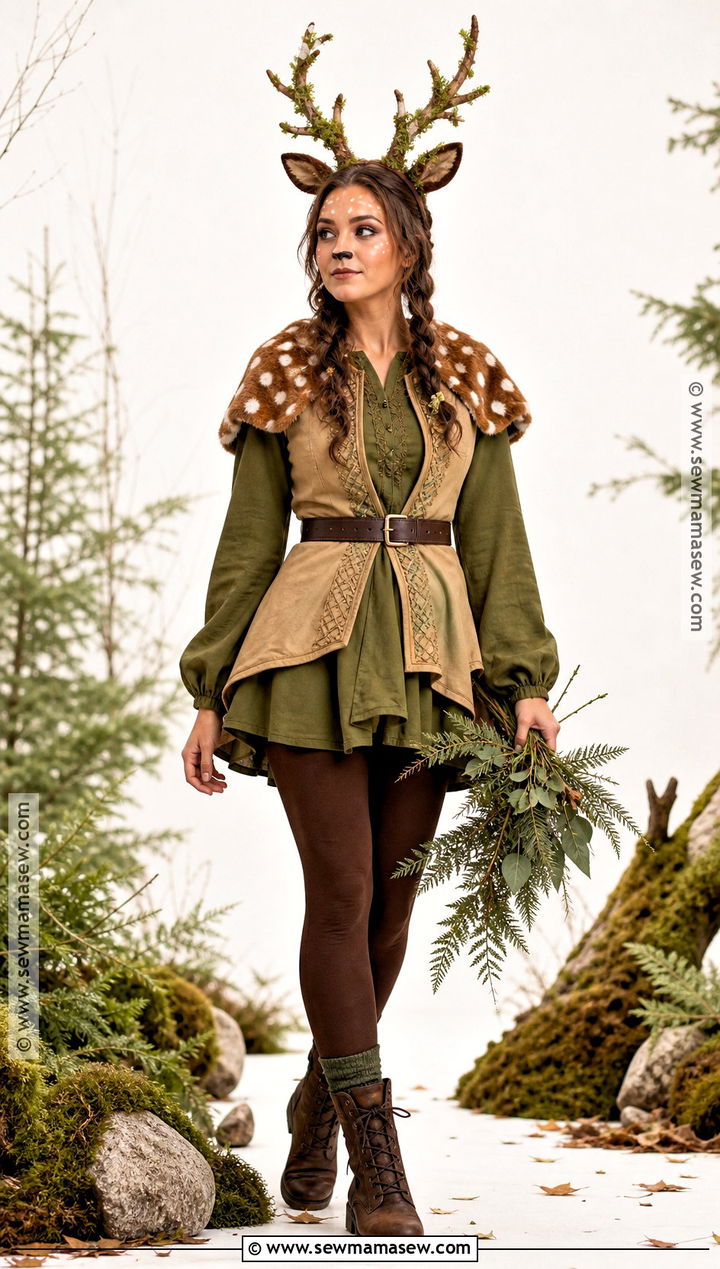 Woodland Deer Costume - 40 deer costume ideas for women
