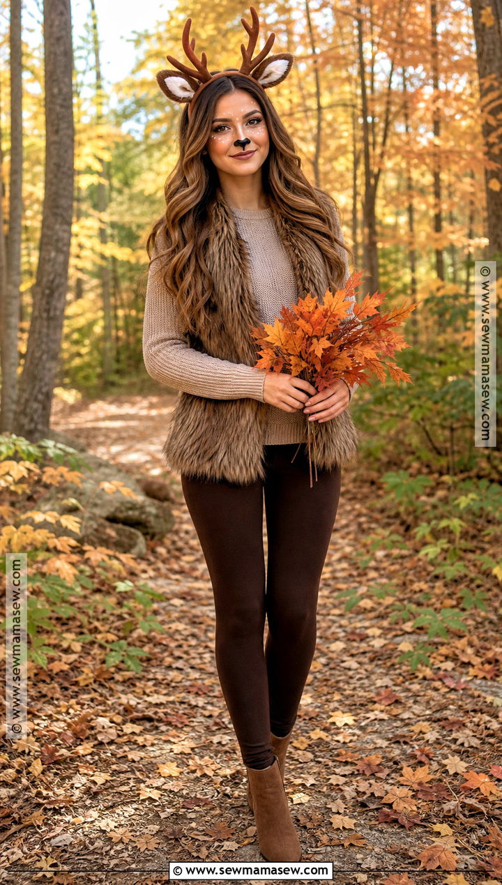 Woodland Deer Costume - 40 simple costumes