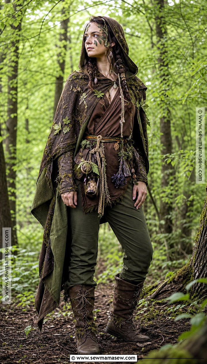 Woodland Druid Larp Costume - 30 Larp Costume Ideas