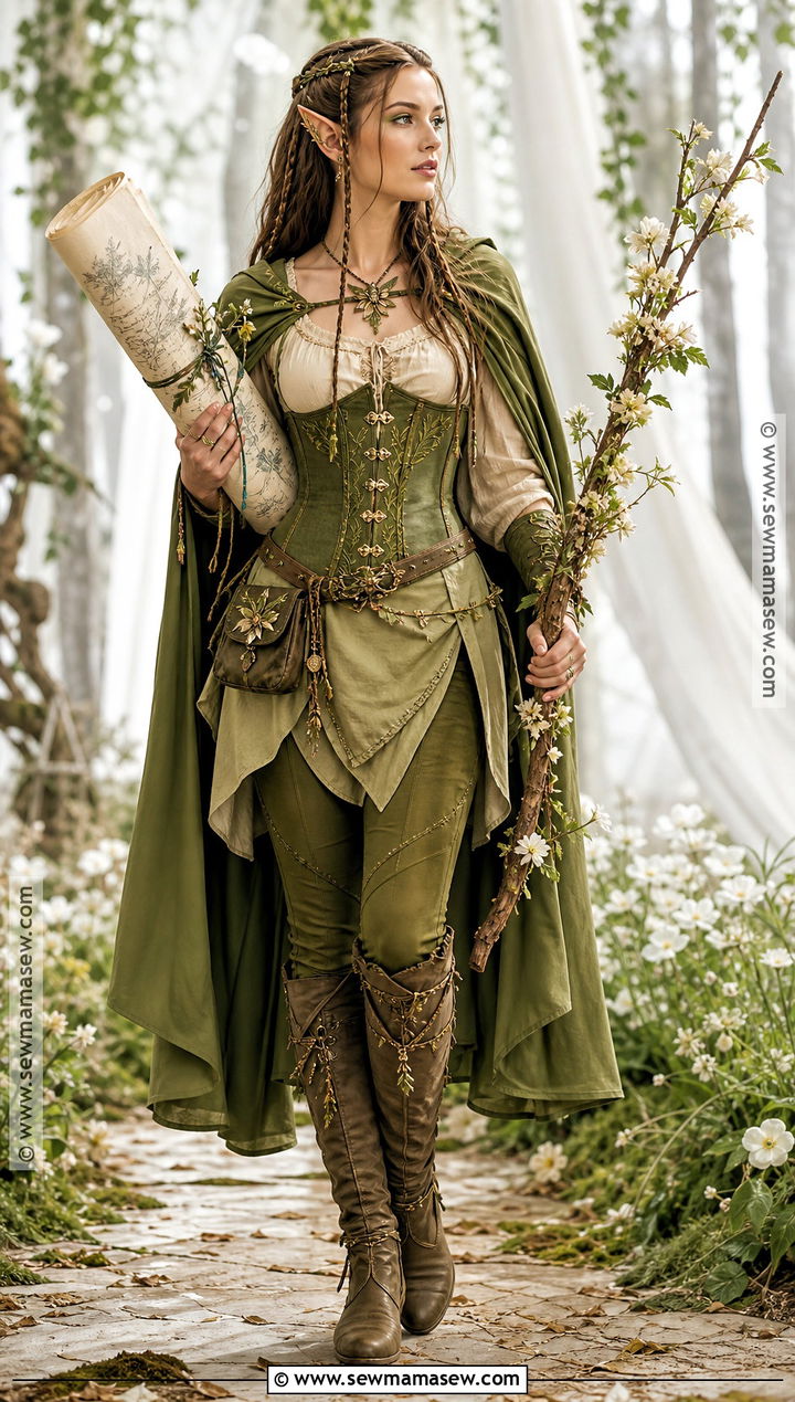 Woodland Elf Corset Costume - 35 corset costumes