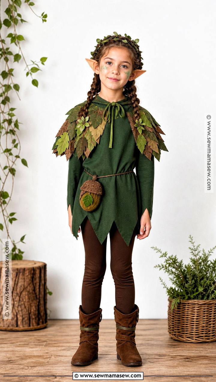 Woodland Elf Costume For Kids - 40 halloween costumes for kids