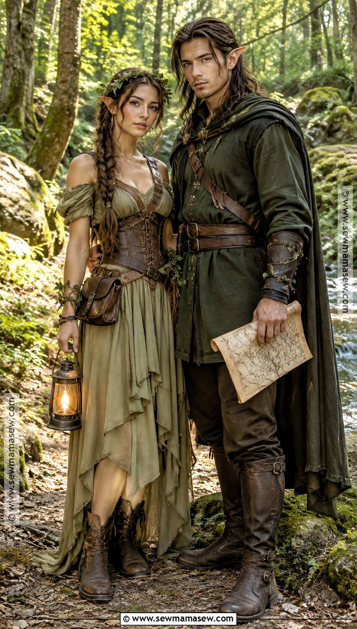 Woodland Elf Couple Costume - 30 Woodland Elf Costume Ideas