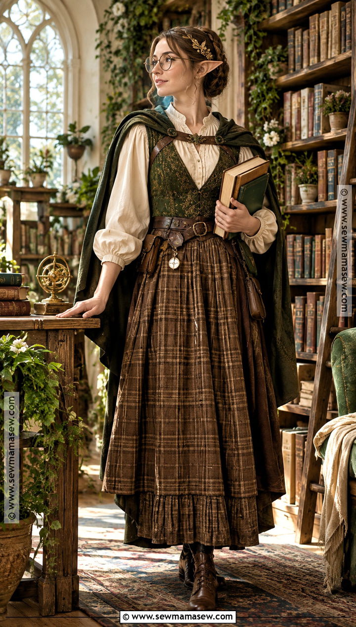 Woodland Elf Librarian Costume - 30 Woodland Elf Costume Ideas