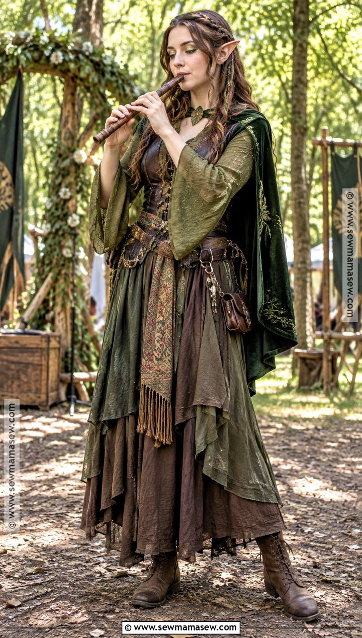 Woodland Elf Musician Costume - 30 Woodland Elf Costume Ideas