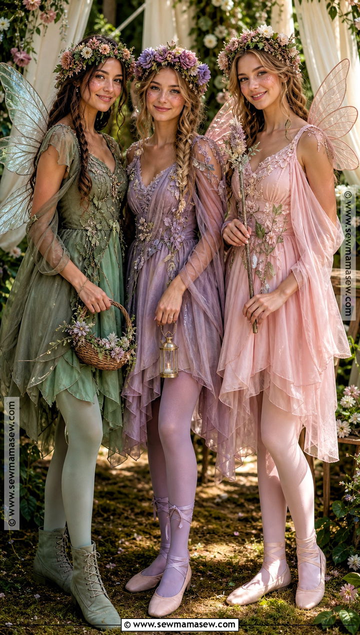 Woodland Fairy Trio Costume - 35 Trio Costumes Halloween