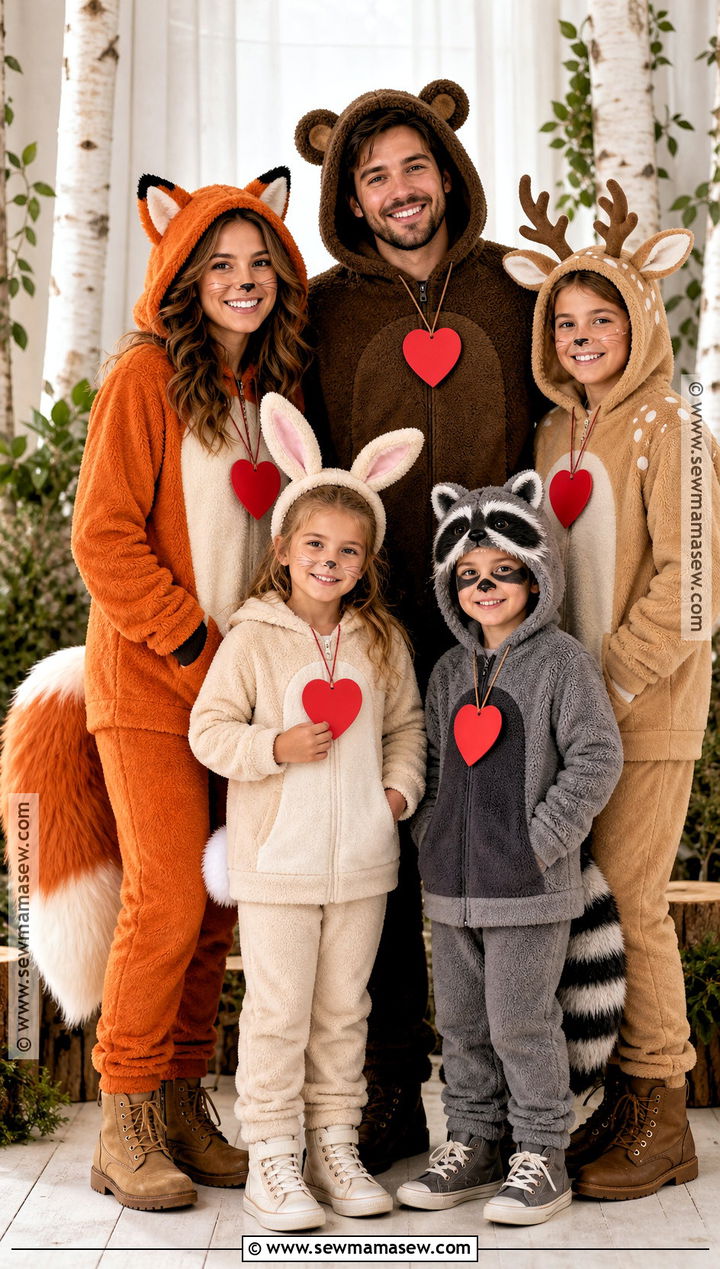 Woodland Family Beanie Baby Costume - 40 beanie baby costume ideas